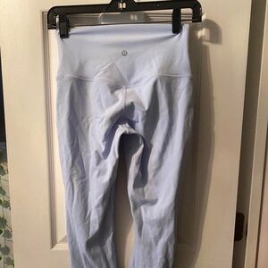 Cloud blue Lululemon leggings (NEVER WORN)
